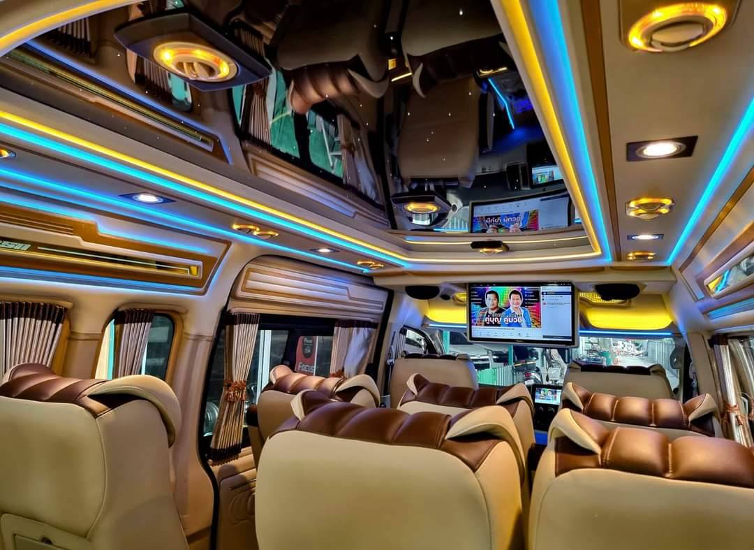 ชุด vip 9 ที่นั่ง โทนสีน้ำตาลครีม